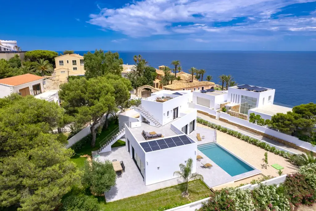 Villa with panoramic sea views in Javea, Costa Blanca.