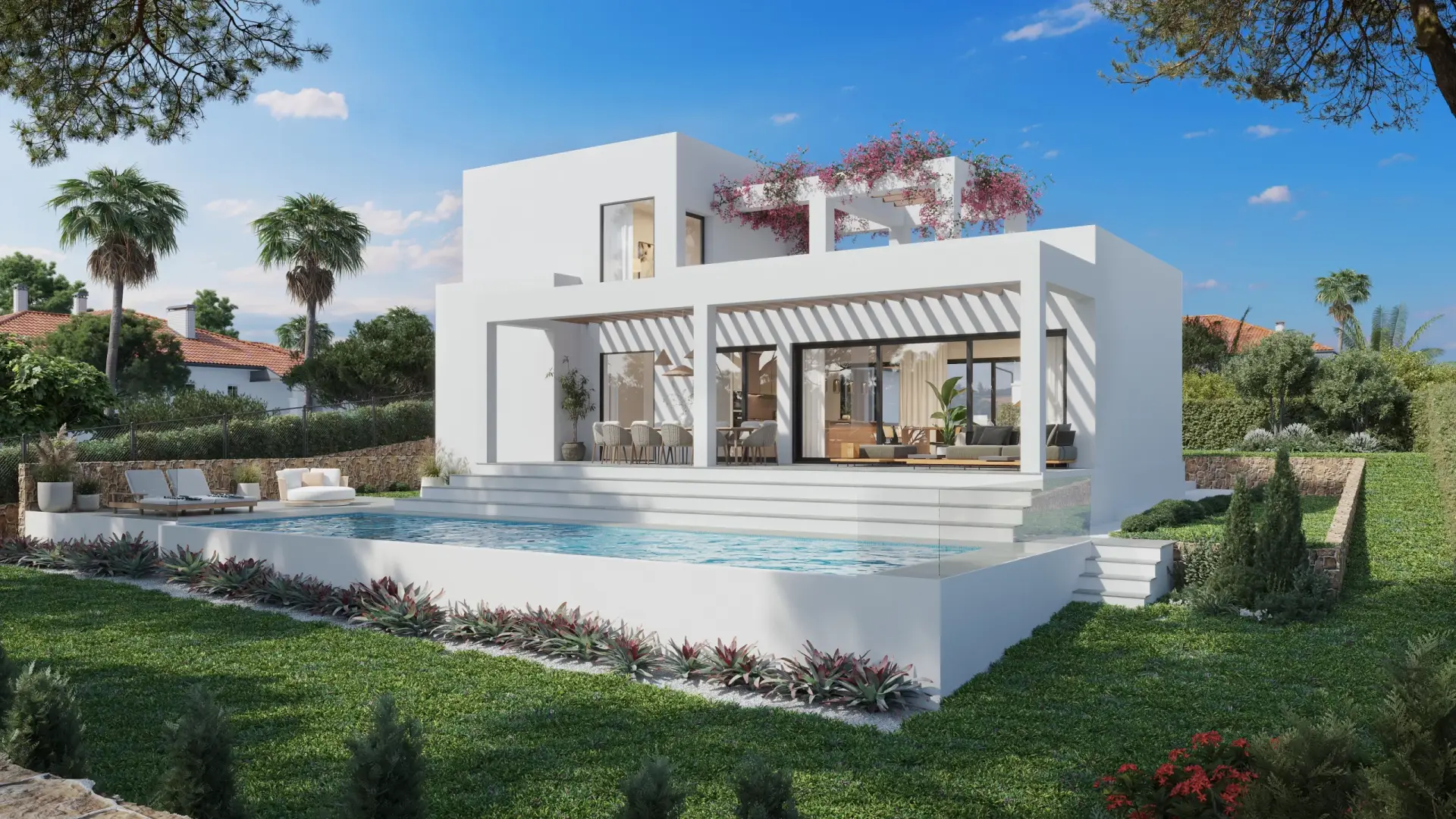 Modern luxury ready-to-build villa with a private pool in Javea’s Carrer del Roget
